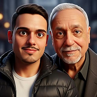 ME AND MY POPS IN A.i.'