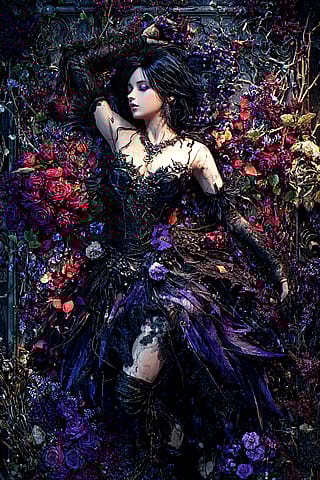 She Sleeps in Violet'