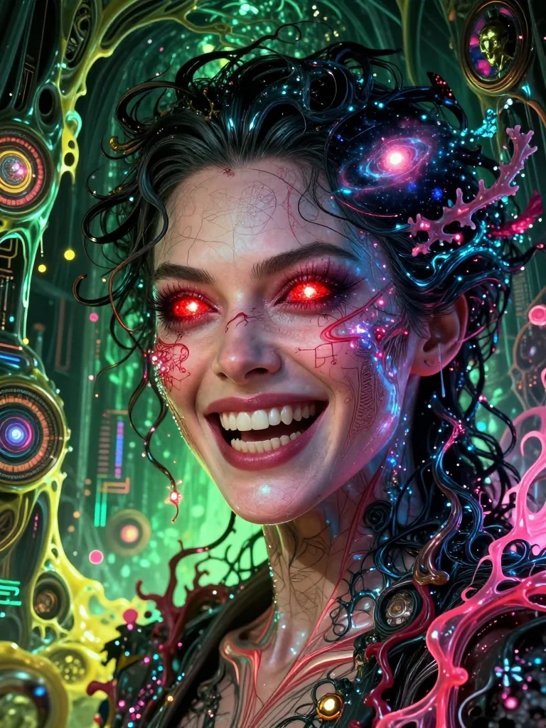 Electric serenade of a neon dream picture 1 of 1