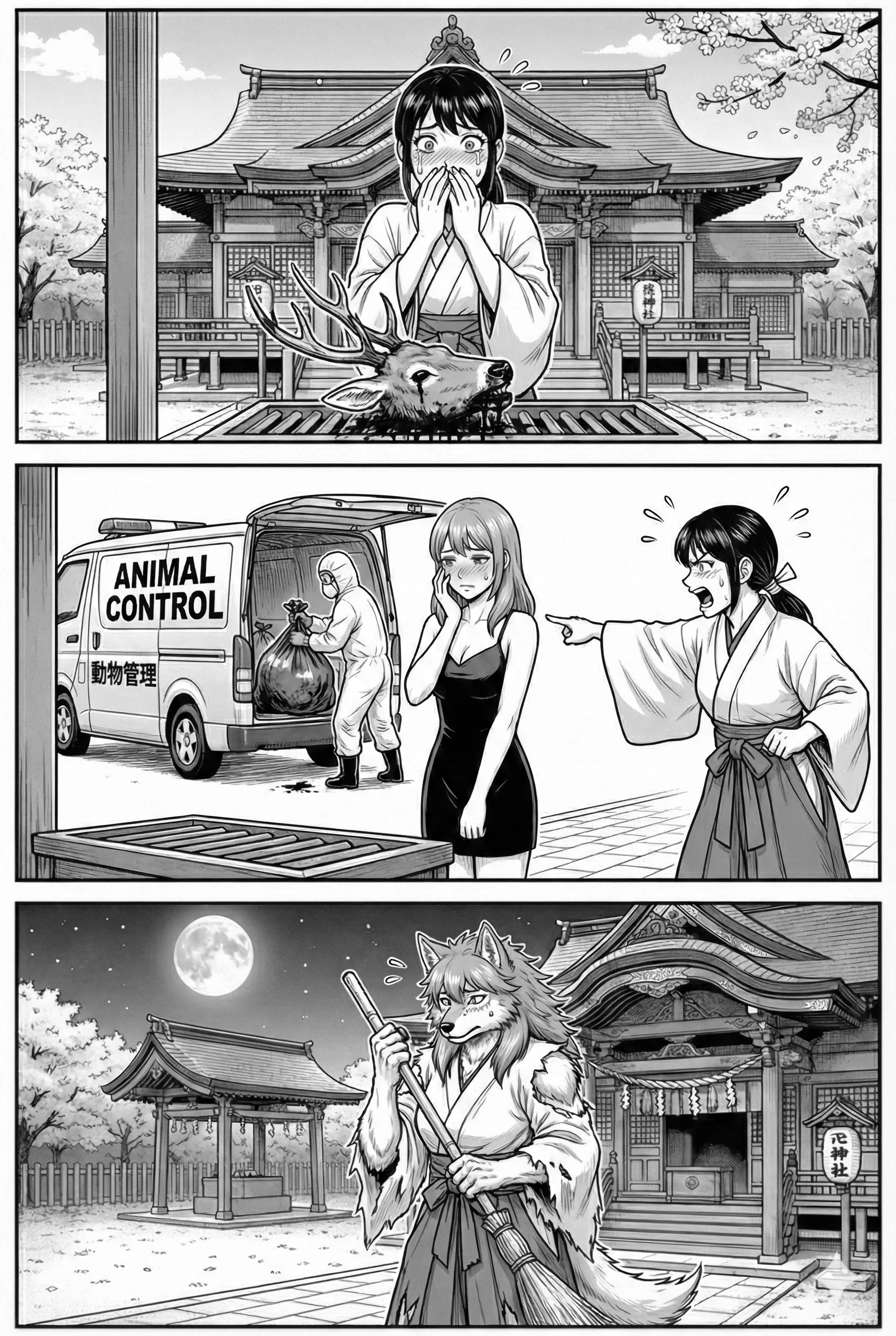 Lyra: A Werewolf Girl in Japan (#12: Penance) picture 1 of 1