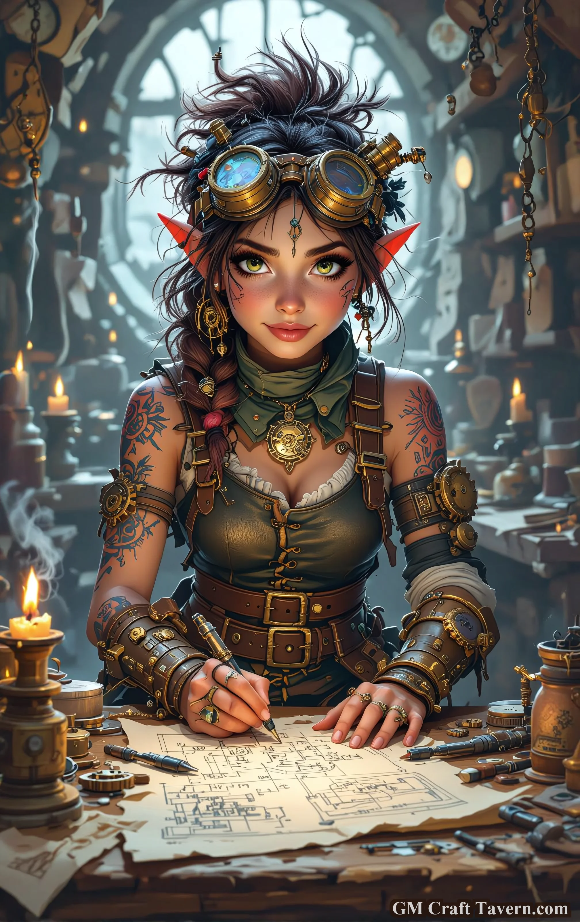 Gnome Artificer in the Workshop picture 1 of 1