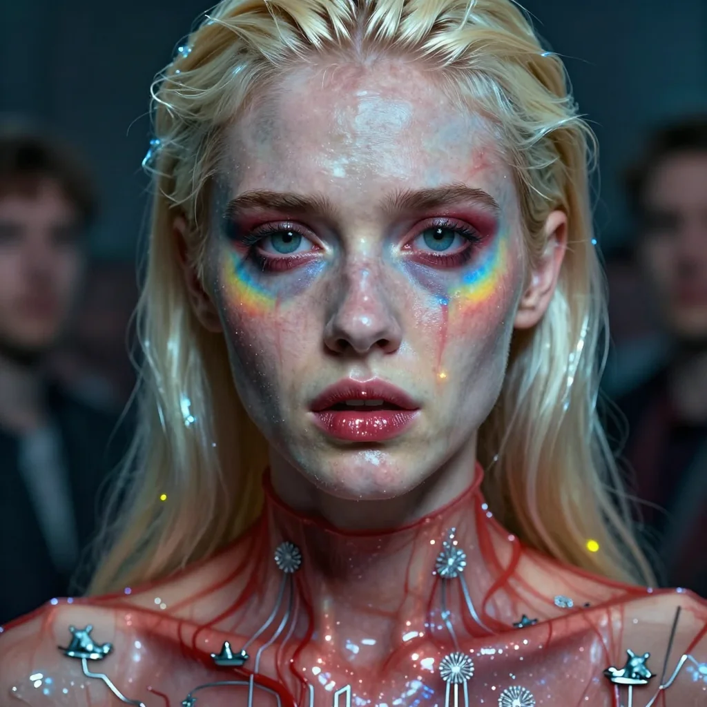 Soft glass eyes, rainbow sparkle picture 1 of 1