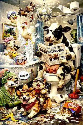 I Asked ChatGPT to make The Funniest Image they Could Think Of'