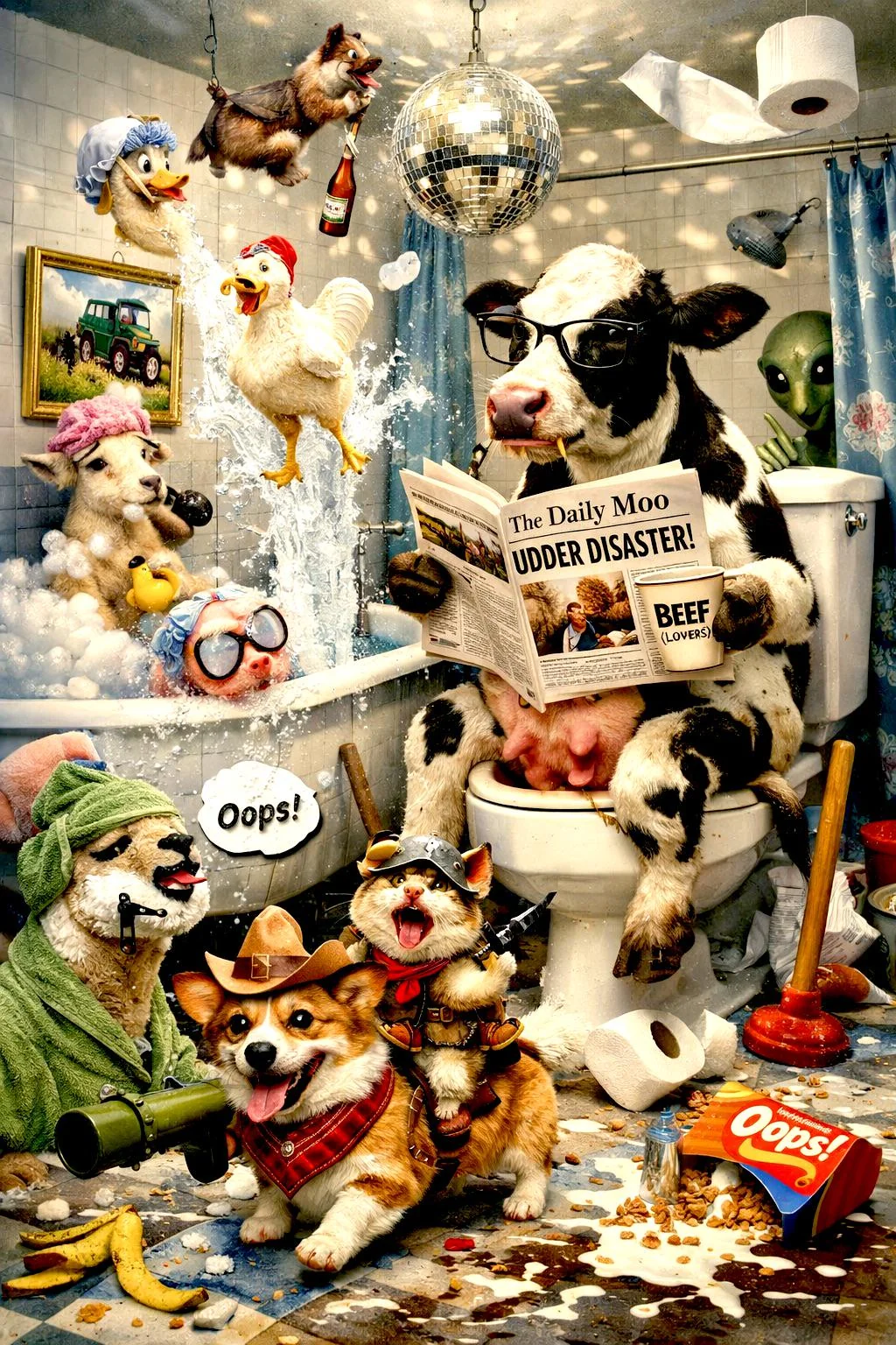 I Asked ChatGPT to make The Funniest Image they Could Think Of picture 1 of 1