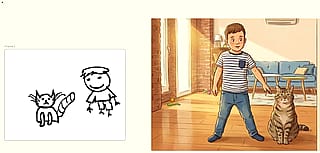 Bringing the first sketch to life'