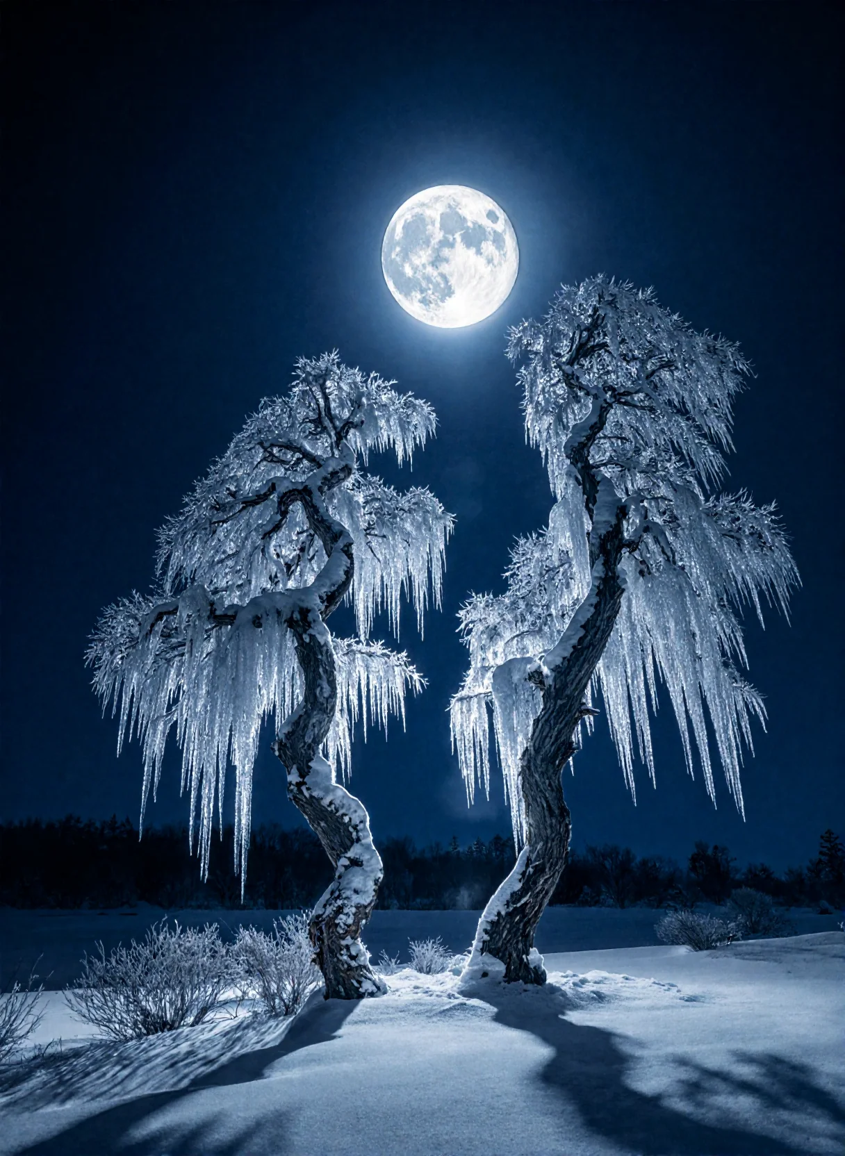 🌙 Nature’s cathedral, lit by moonlight. picture 1 of 1