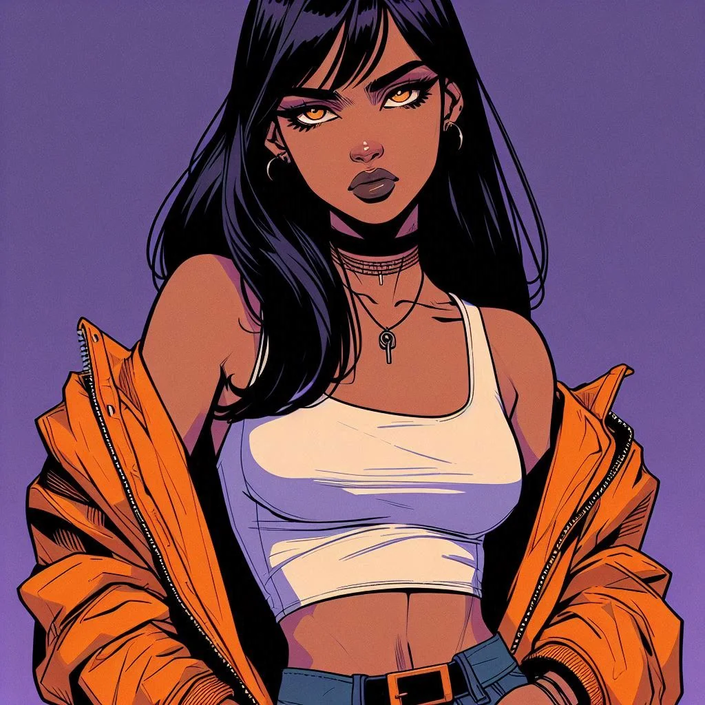 Vaporwave Portraits - Comic Style picture 4 of 7