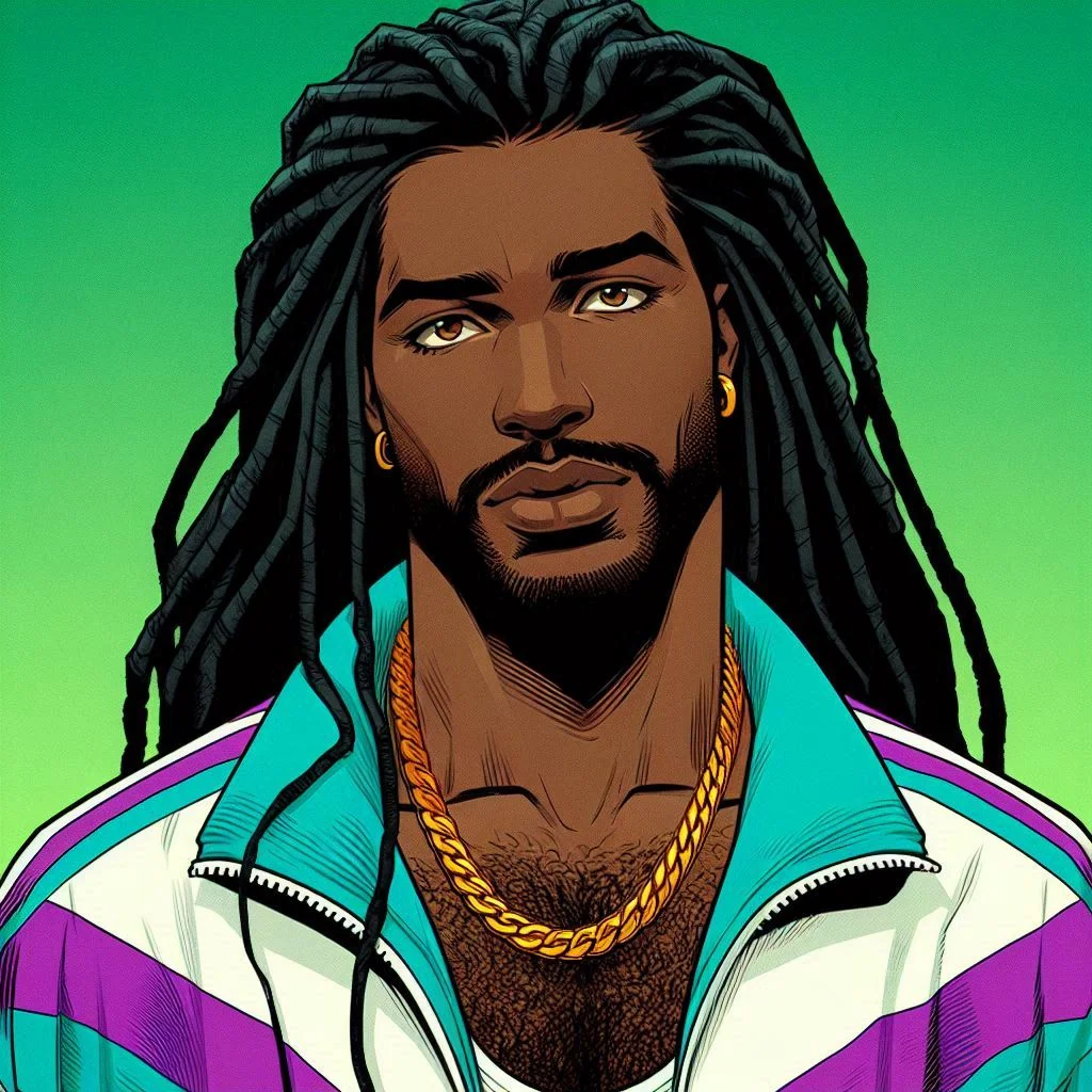 Vaporwave Portraits - Comic Style picture 7 of 7