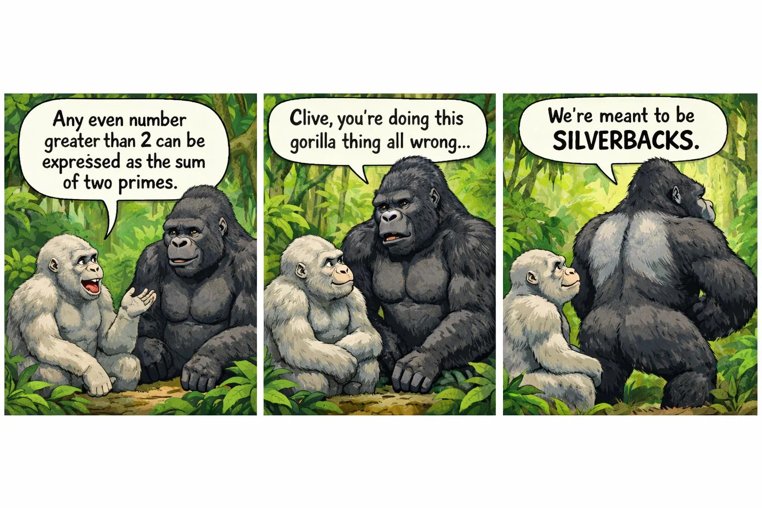 The mathematical gorilla picture 1 of 1