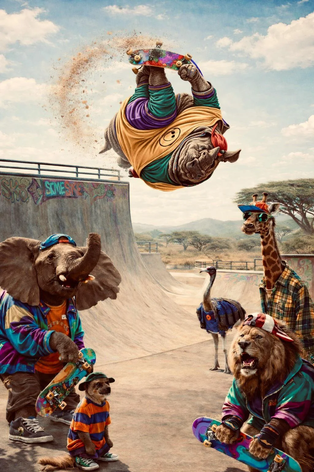 Extreme Rhino Gettin Sum Air 🤘🤘🤘 picture 1 of 1