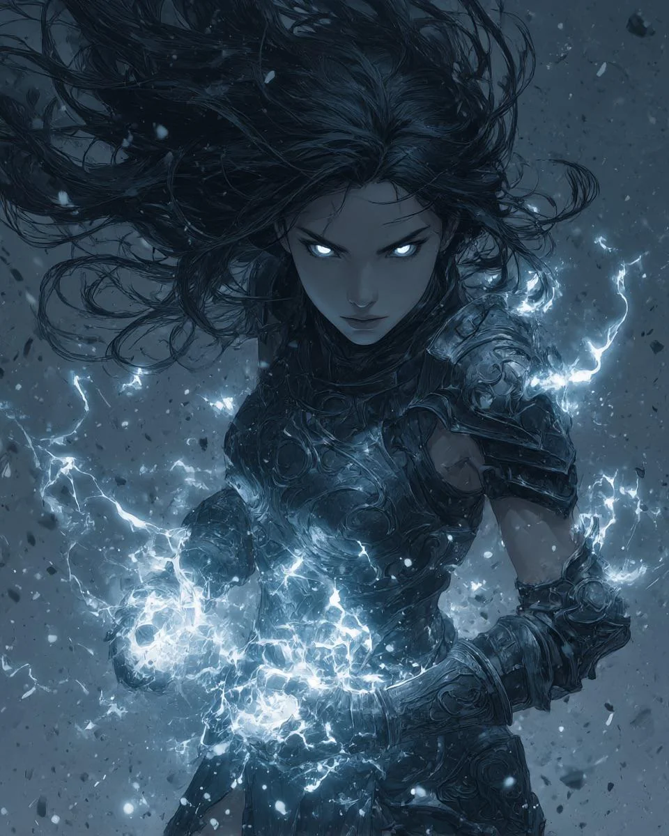 Dark fantasy character — AI-generated picture 1 of 1