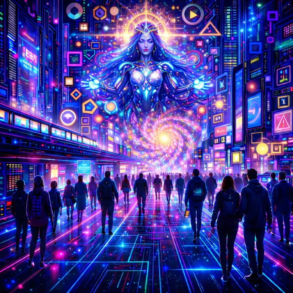 Female entity watching the community picture 1 of 1