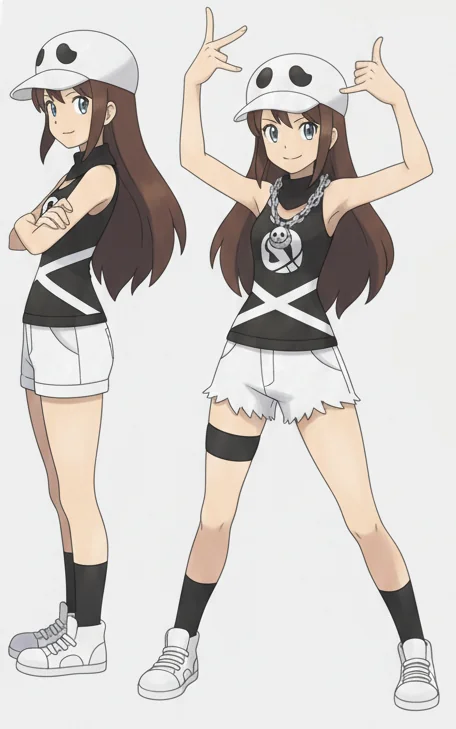 My Pokemon OC Skye if she was in Team Skull picture 4 of 5