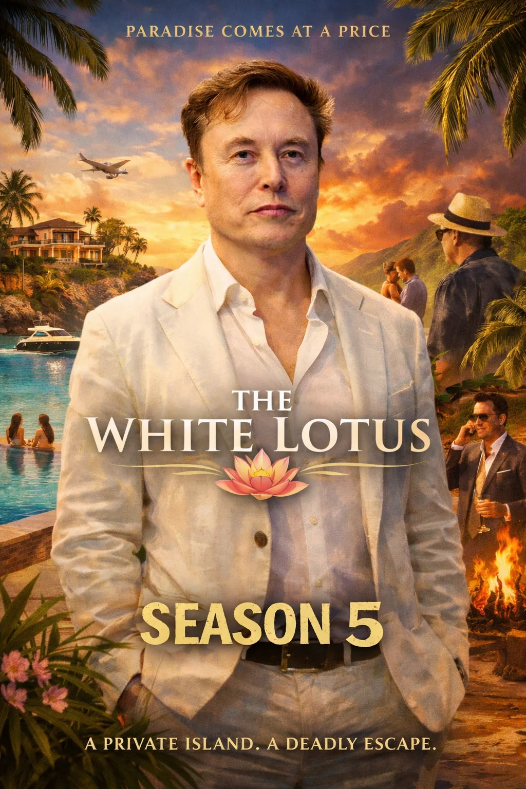 White lotus S5: Mr Musk's vacation. picture 1 of 1