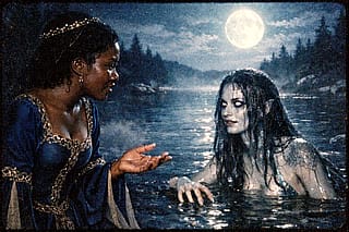 How's life down there?'