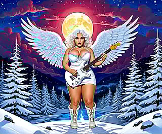 Guitar Angel 10 - Winter'