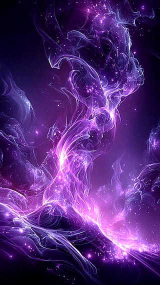 Ethereal Smoke | Abstract Wallpaper.'