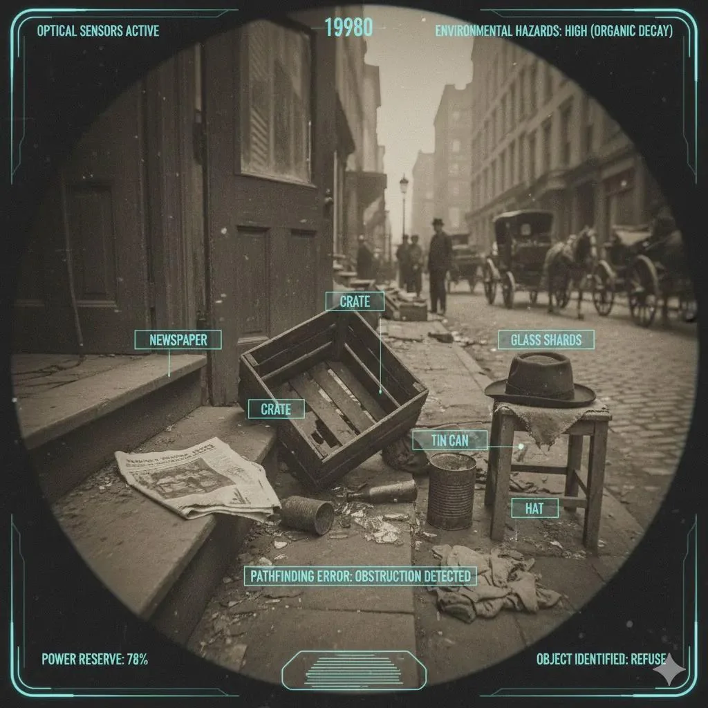 Robot as time traveler into year 1890 picture 1 of 1