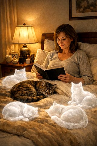 All the kitties I’ve loved before'