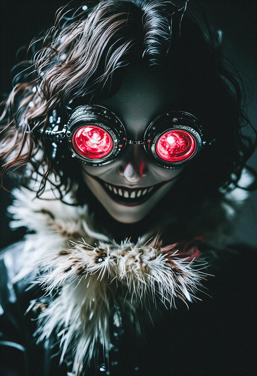 Female Villain Concept Art for a Cyberpunk Horror Story picture 1 of 4