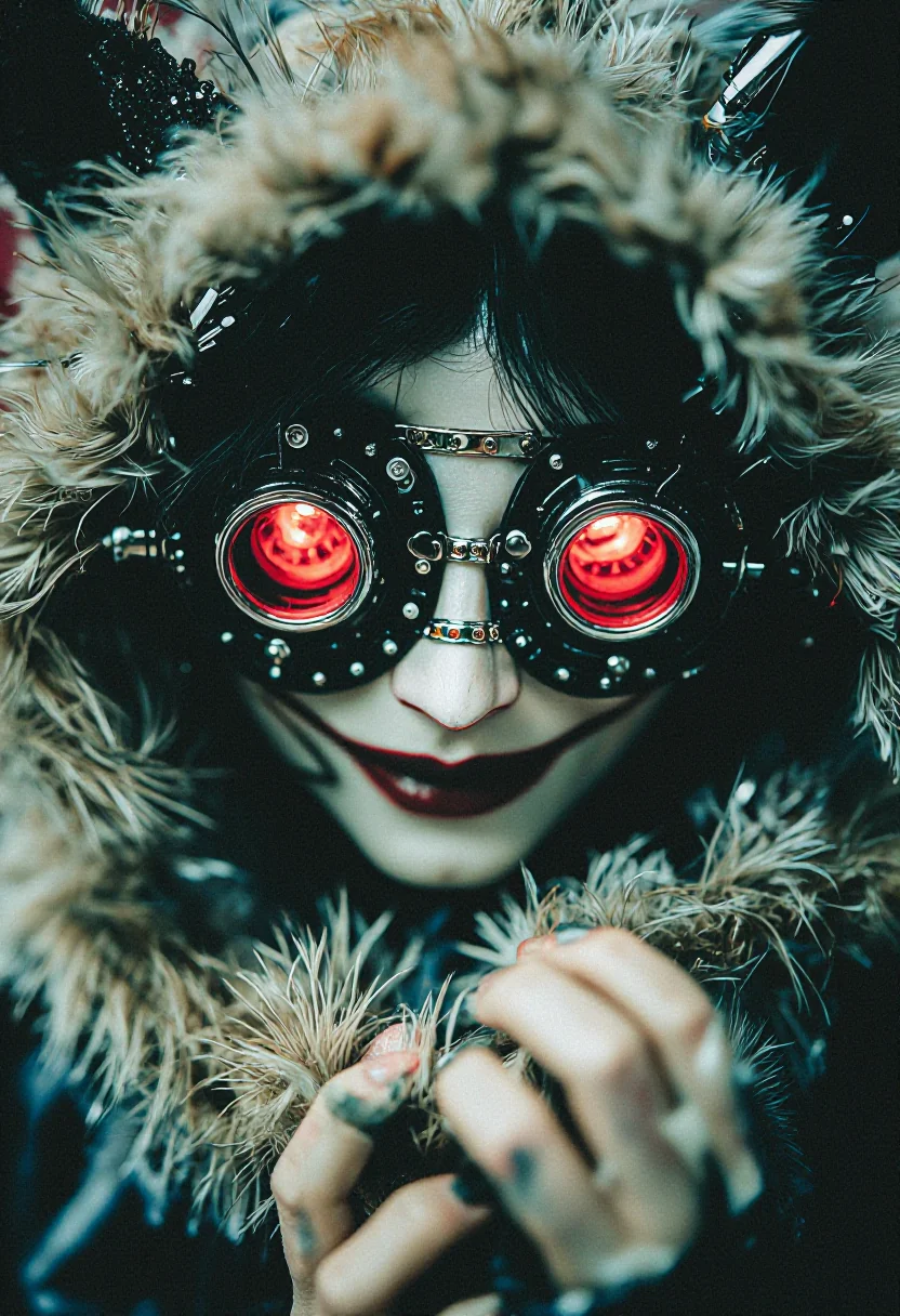 Female Villain Concept Art for a Cyberpunk Horror Story picture 2 of 4