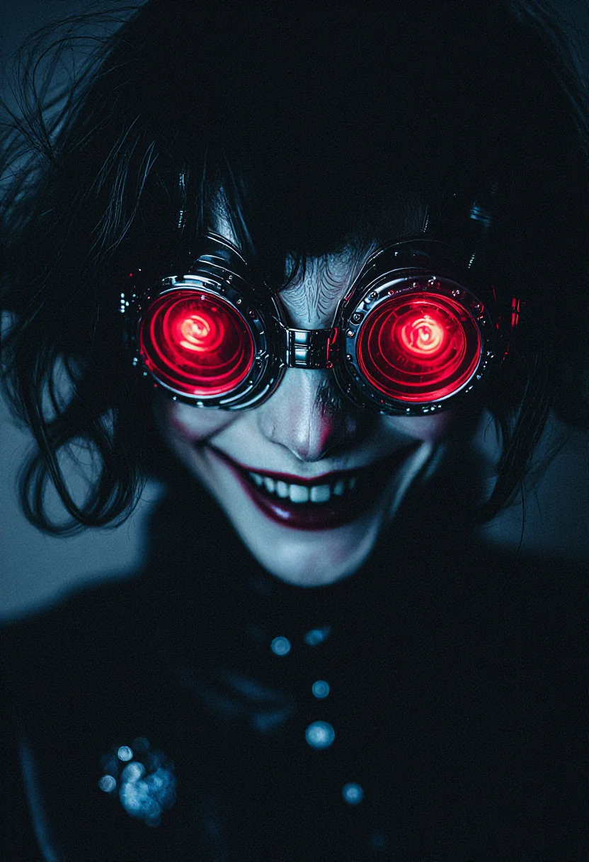 Female Villain Concept Art for a Cyberpunk Horror Story picture 4 of 4