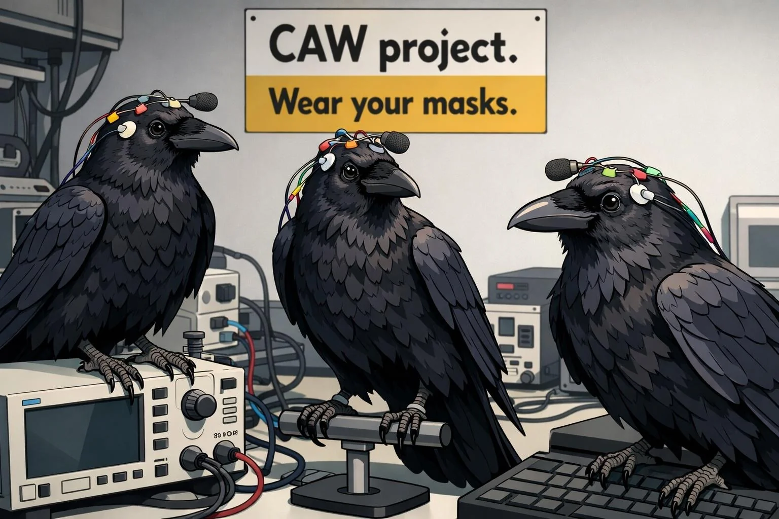 "Why we stayed in the trees" - The Corvid spoken history (short comic) picture 1 of 1