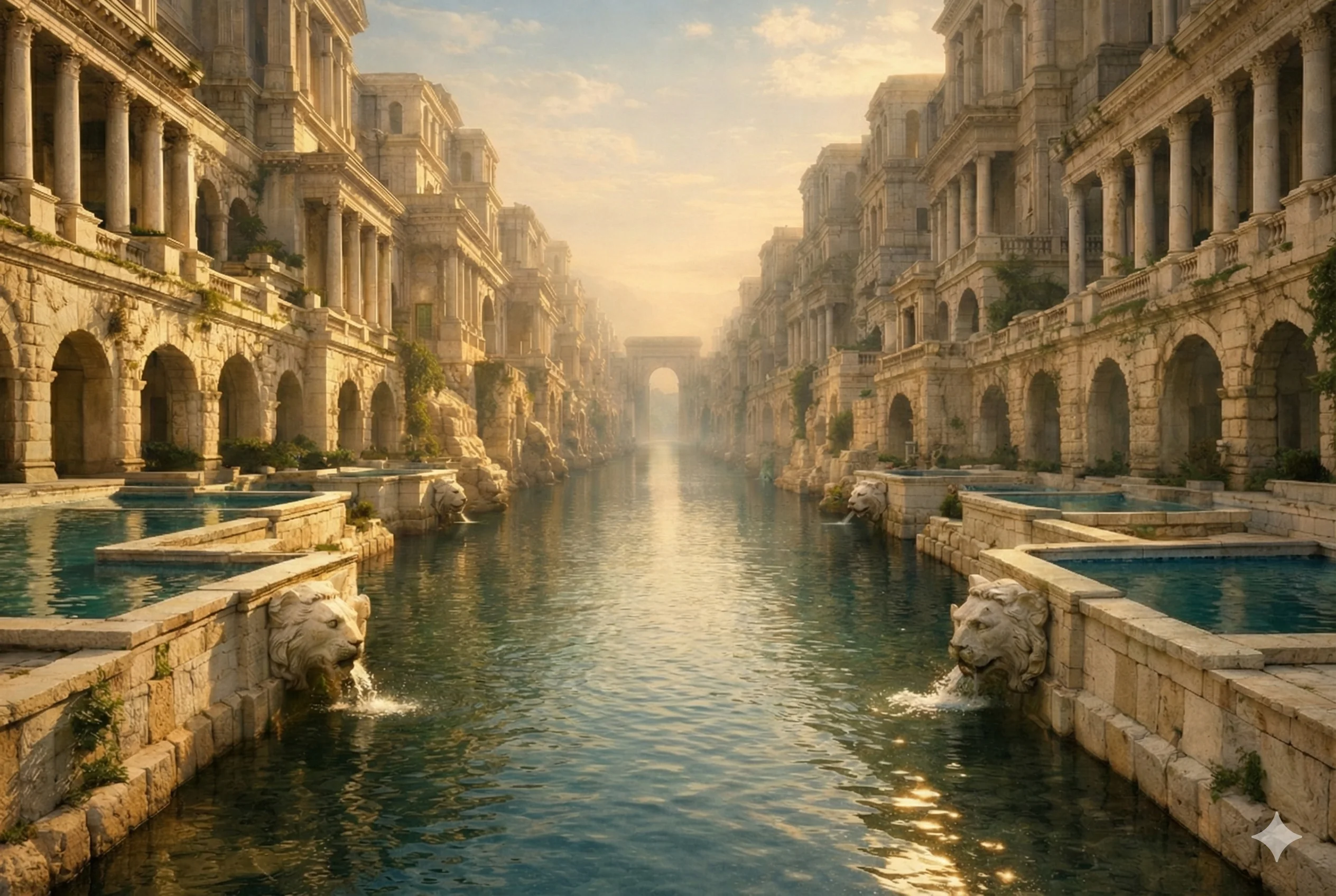 "Ancient Roman Baths Valley" picture 1 of 1