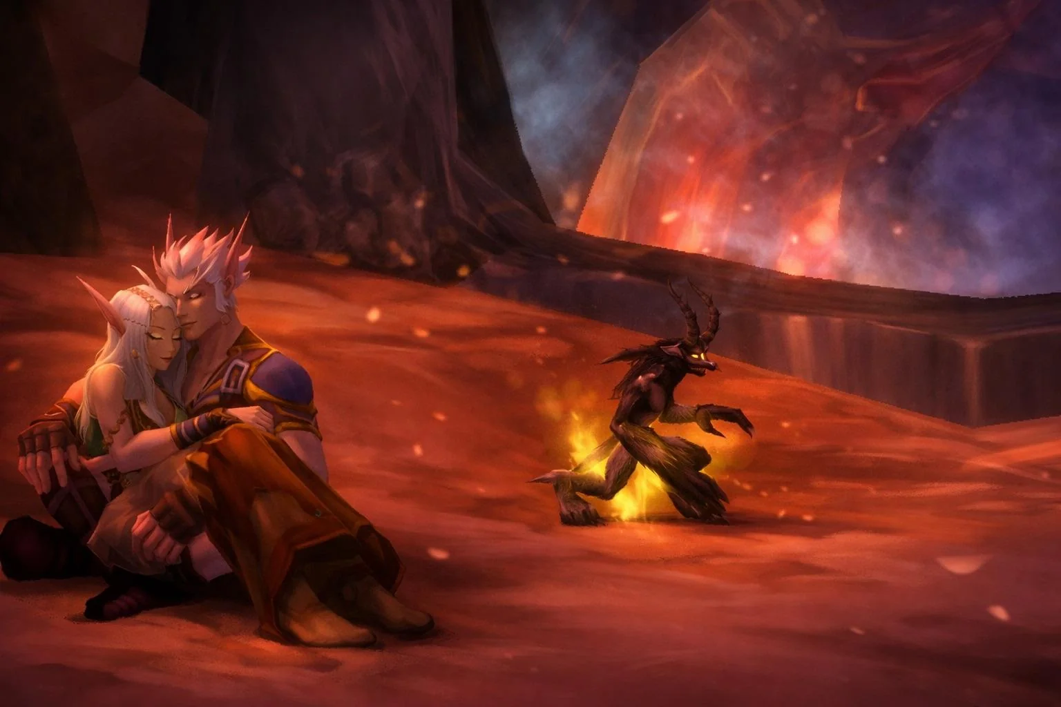 Don’t usually like A.I art but it’s turned my gf and I’s World of Warcraft experience into something amazing picture 1 of 6