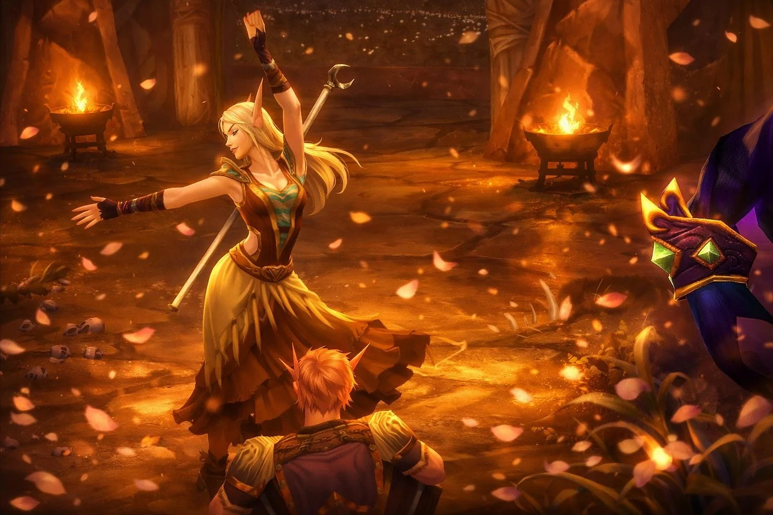 Don’t usually like A.I art but it’s turned my gf and I’s World of Warcraft experience into something amazing picture 2 of 6