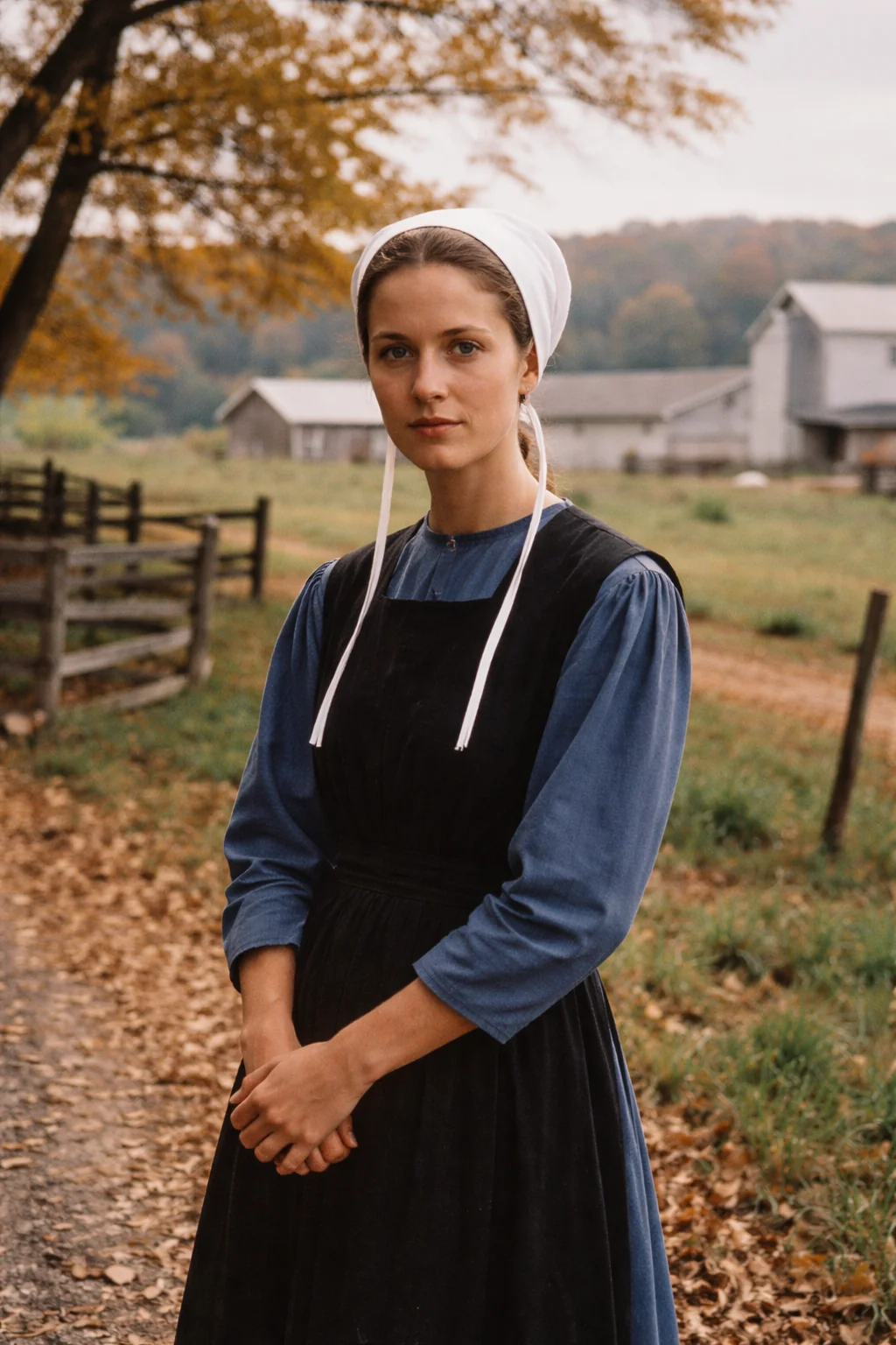 Amish Girl in 1990s Pennsylvania picture 1 of 1
