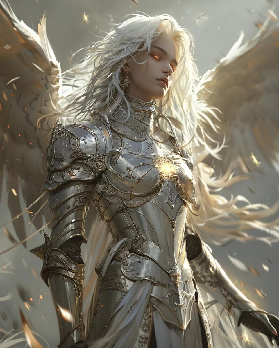 Angel transformation — light to darkness picture 1 of 2