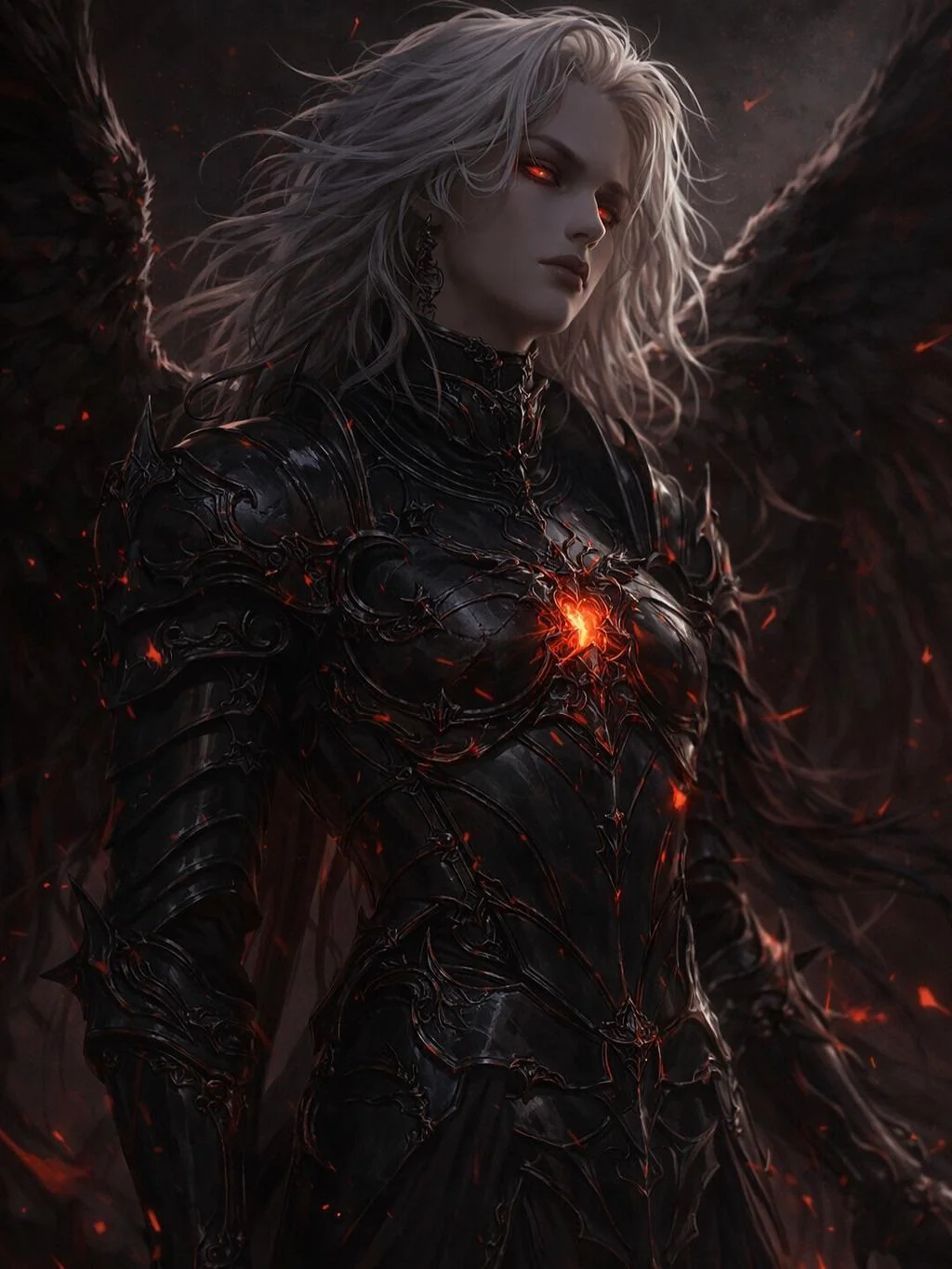 Angel transformation — light to darkness picture 2 of 2