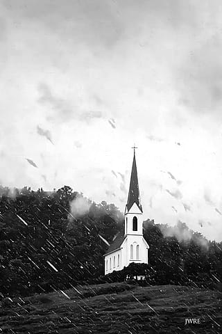 Snowy Church, John Emmett, 2026'