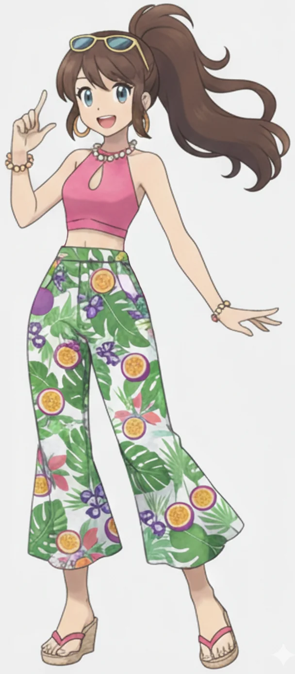 I decided to make my OC Skye from the real world who got isekai'd to the Pokemon world picture 3 of 3