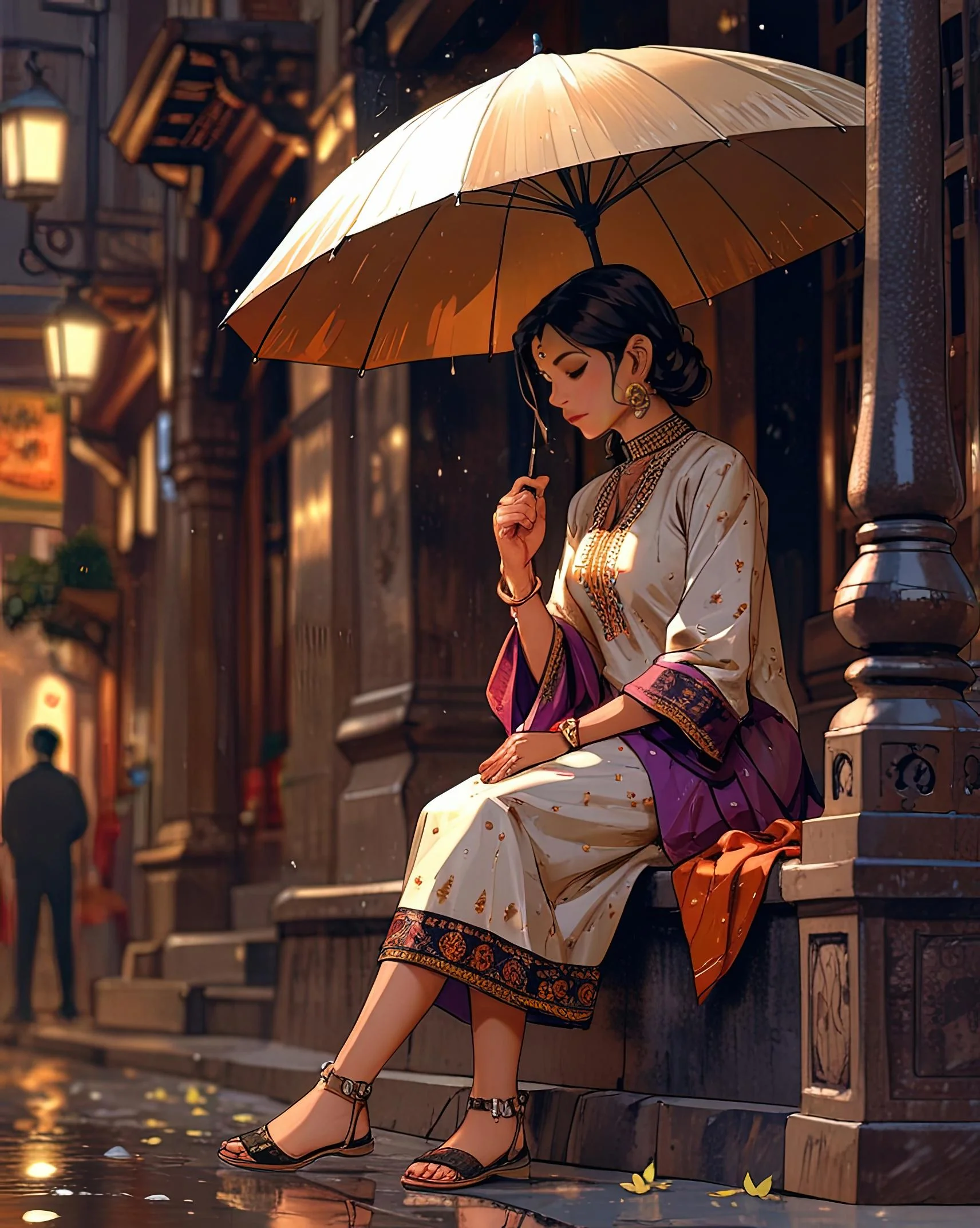 Stillness in monsoon glow picture 1 of 1