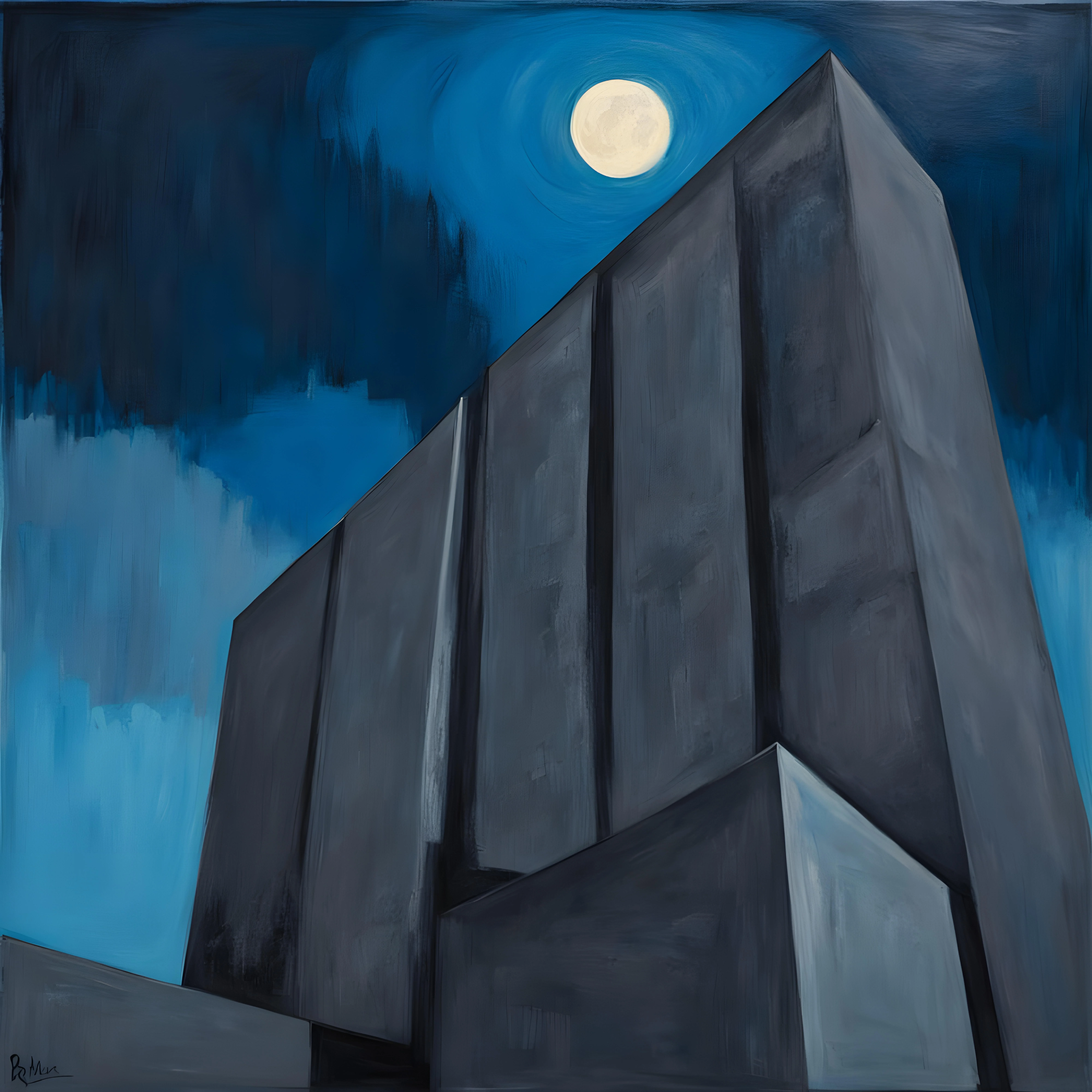 586 J. M. W. Turner - 16 October 2025 - Heidelberg by Moonlight. #textoimage #texttoimage #aiart #williamturner #turner #tategallery #heidelberg #moonlight picture 1 of 1