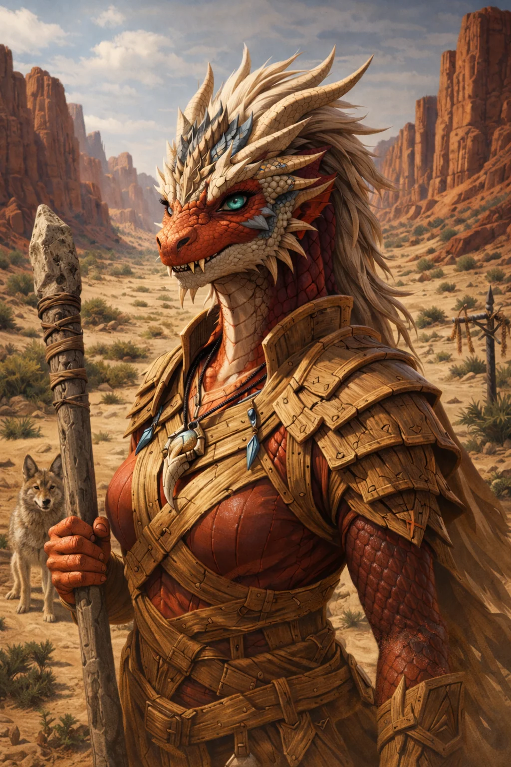 Dragonborn Desert Druid picture 1 of 1