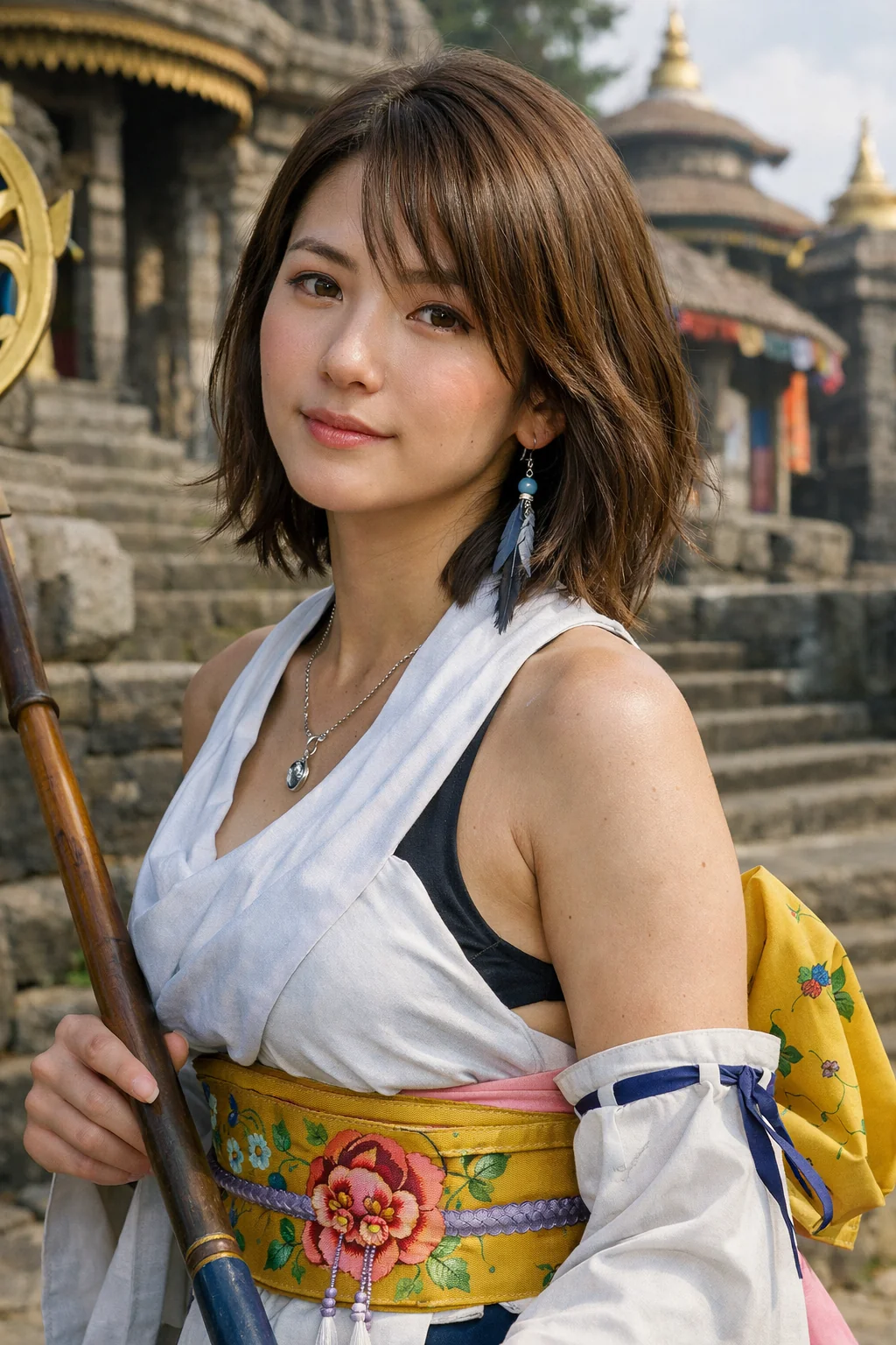 FINAL FANTASY X >> Yuna<< picture 1 of 1