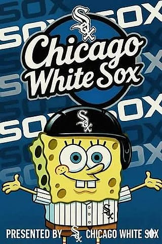 Chicago white Sox SpongeBob poster made using Google Gemini'