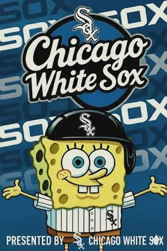 Chicago white Sox SpongeBob poster made using Google Gemini picture 1 of 1