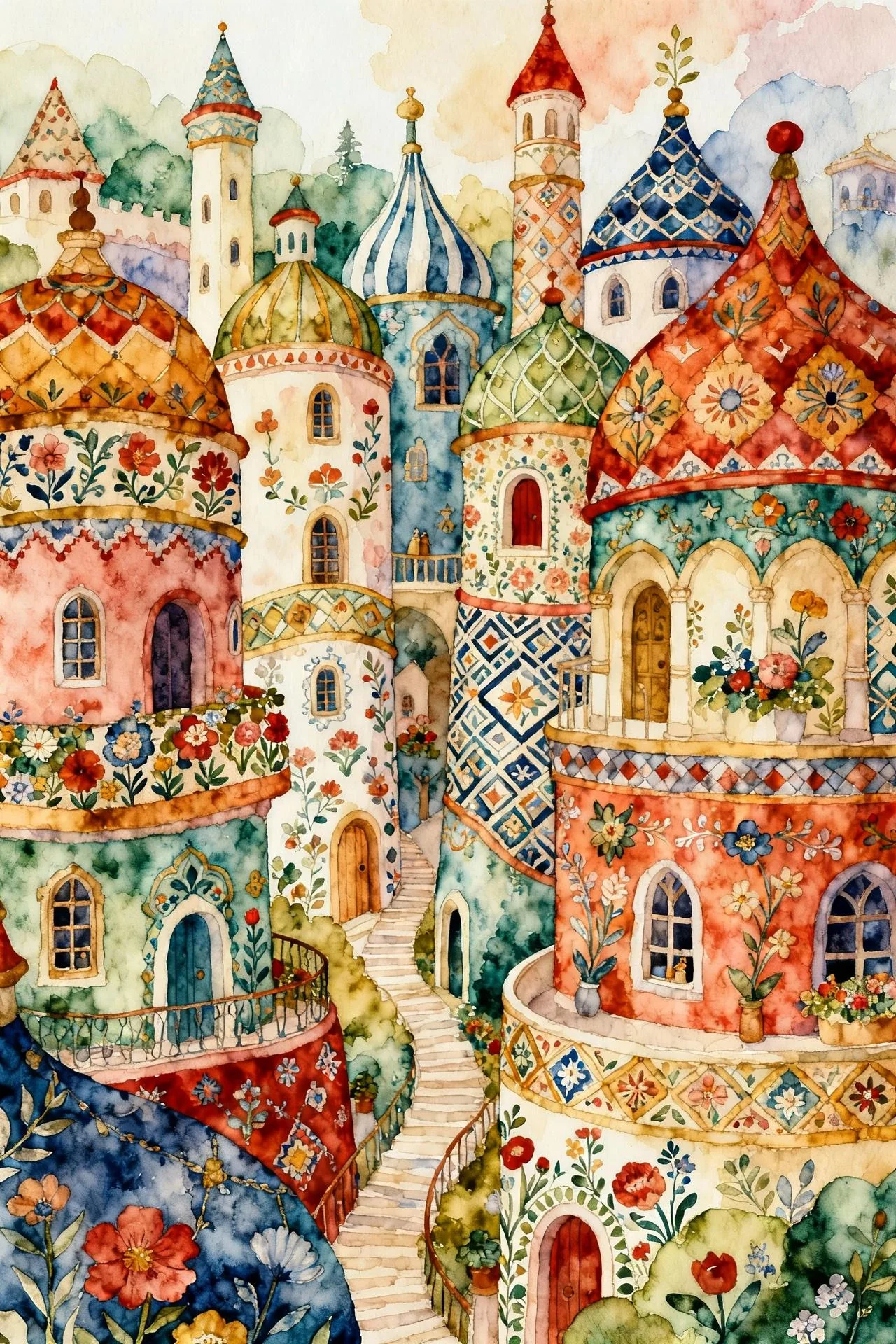 The Blooming Village picture 1 of 1