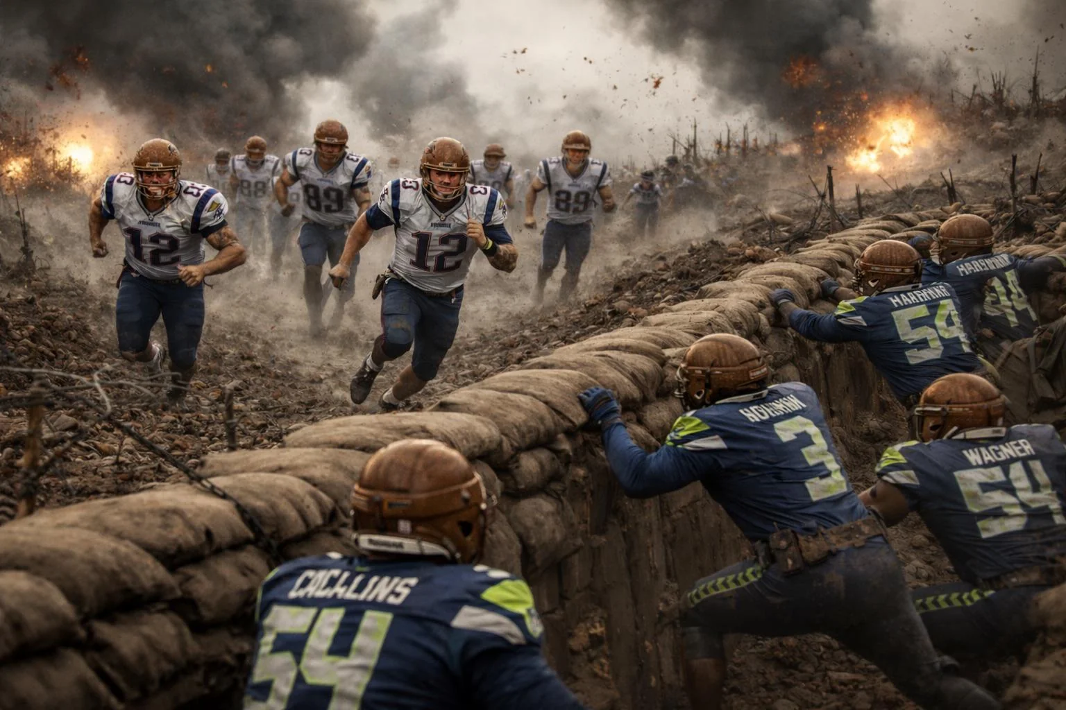 Super Bowl LX if it was played in 1917. picture 1 of 1