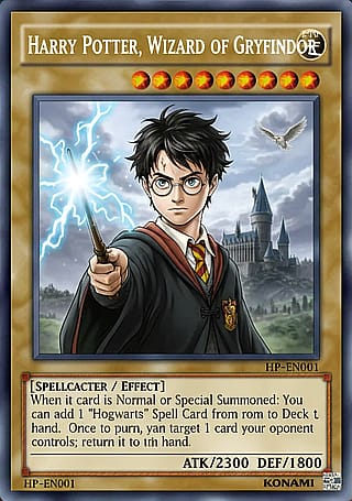 Harry Potter Wizard of Gryffindor Yu-Gi-Oh!'