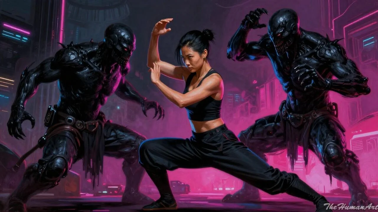 Neon Duel: The Lone Fighter picture 1 of 1