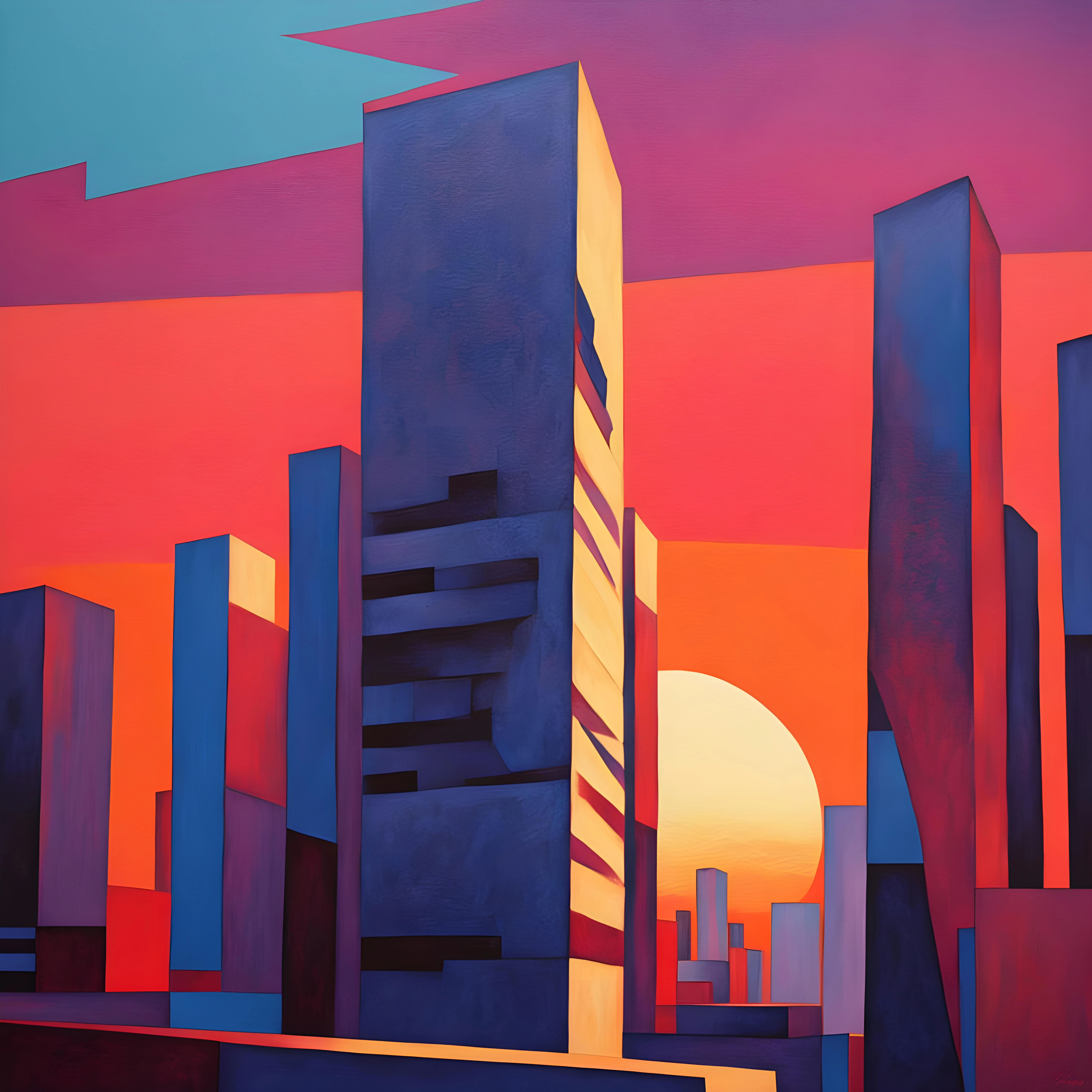 588 J. M. W. Turner - 1 September 2025 - Heidelberg, Sunset. picture 1 of 1