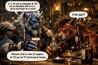 Kimahri and RedXIII'