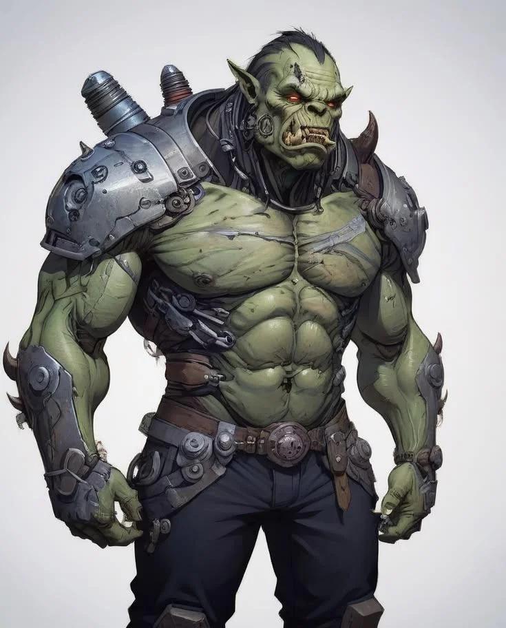 Cyborc Original Character made with Starryai. picture 1 of 1