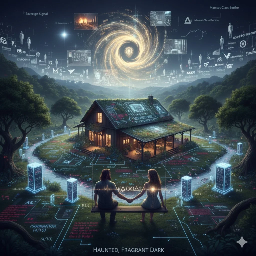 This monitor background made by Gemini is everything i didn't know i wanted.（Generated with AI） picture 1 of 1