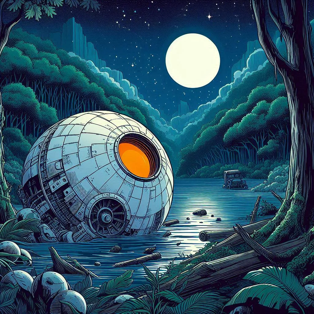 Abandoned Spaceship picture 1 of 1